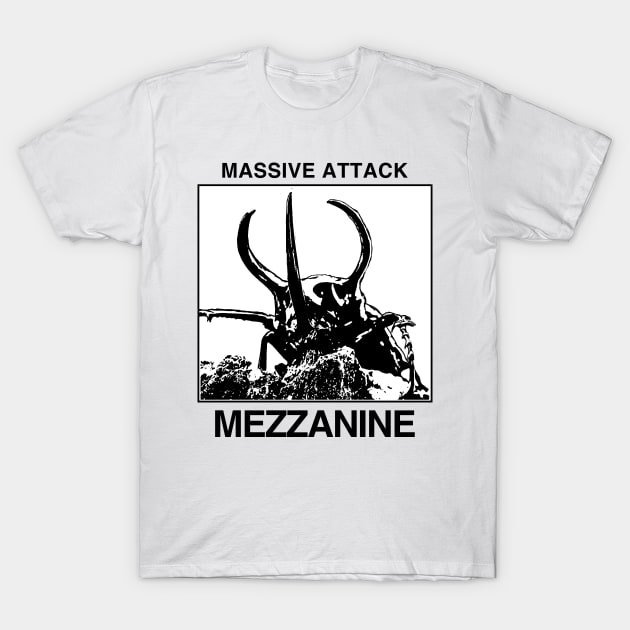 Massive Attack - Mezzanine - Tribute Artwork - White